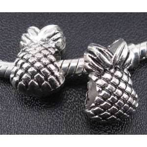   Antique Silver Charm Bead for Bracelet or Necklace 