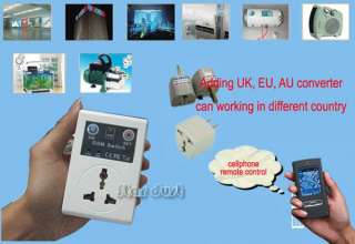 Cellphone GSM Remote Control Power Outlet, GSM switch  