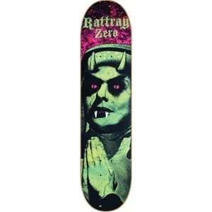  Zero Rattray Am I Demon Skateboard Deck   8.25