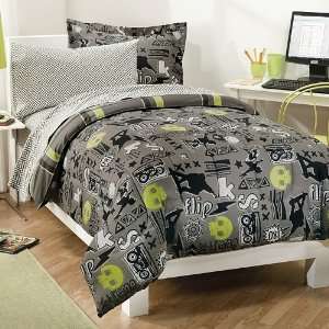  Skateboard Twin Bed Set