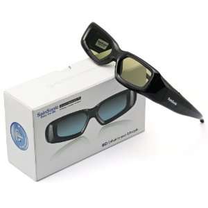   3D Rechargeable Infrared Active Shutter Glasses For Sharp 3D HDTVs