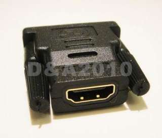 DVI Male to HDMI Female M F Adapter Converter for HDTV  