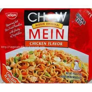 Nissin Chow Mein Chicken Flavor Soup   8 Grocery & Gourmet Food