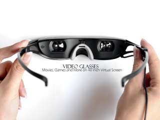   Video Glasses   Movies, Games and More (40 Inch Virtual Screen