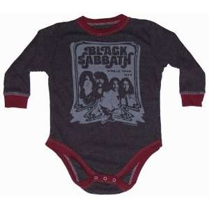  Rowdy Sprout Black Sabbath Onesie (Infant/Toddler) Baby