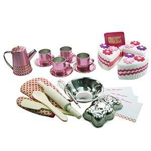 New Star Birthday Baking & Tea Party Accessories Set 40 Pieces  