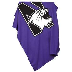   Northwestern Wildcats NWU NCAA Sweatshirt Blanket
