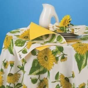  Vera Sunflower Indoor/outdoor Tablecloth 60x102