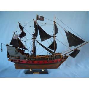   24   Wood Replica Tall Ship Model Not a Model Kit Toys & Games