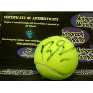   autographed Tennis Ball   Autographed Tennis Balls
