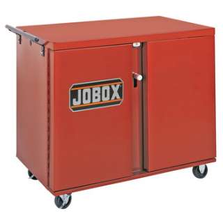 JOBOX Super Duty Rolling Work Bench with 6 Drawers & One Shelf 678990 