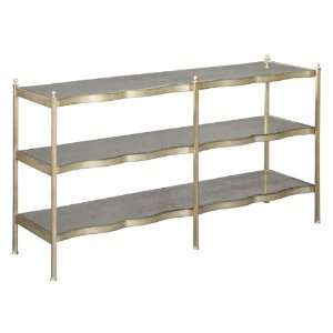  3 Tier Metal Console Table by Hekman   As Shown (81025 