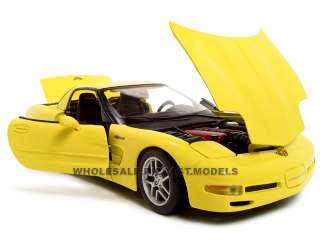   diecast model of Chevrolet Corvette C5 Z06 die cast car by Maisto