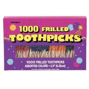   Party By Unique Industries, Inc. Frilled Toothpicks 