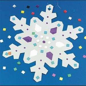  Super Snowflakes Craft Kit (Makes 12) Toys & Games