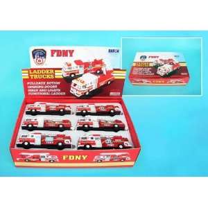  Pullback Action FDNY Fire Truck Toys & Games