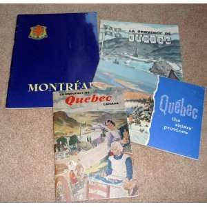   MONTREAL APRIL 1962, VINTAGE SKI & TOURIST BROCHURES N/A Books