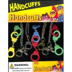  Mini Handcuff Mix 1 Vending Machine Capsules w/Display 