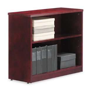 Alera Verona Veneer Series Two Shelf Bookcase   2 Shelves, 36w x 14d x 