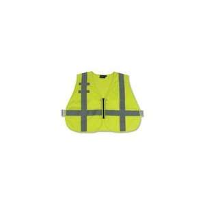 PSV Safety Vests   Reflective   Hi Viz Lime   S396   4X Large (Lot of 