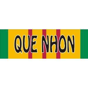  Que Nhon Vietnam Service Ribbon Decal Sticker 9 