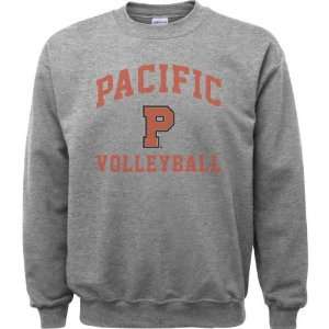 Pacific Boxers Sport Grey Varsity Washed Volleyball Arch Crewneck 