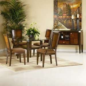    Dunhill 5 Piece Rectangular Dining Table Set Furniture & Decor