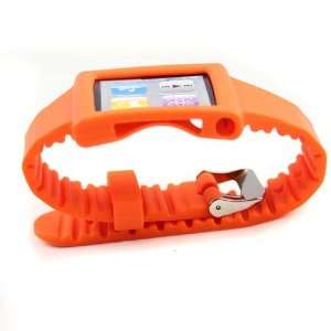   Band Watch Band for iPod Nano 6th Orange  Players & Accessories