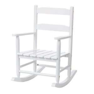    Linon Home Decor 98004WHT 01 KD Kids Rocker   White