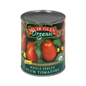 Muir Glen Organic Whole Peeled Plum Tomato ( 12x28 OZ)